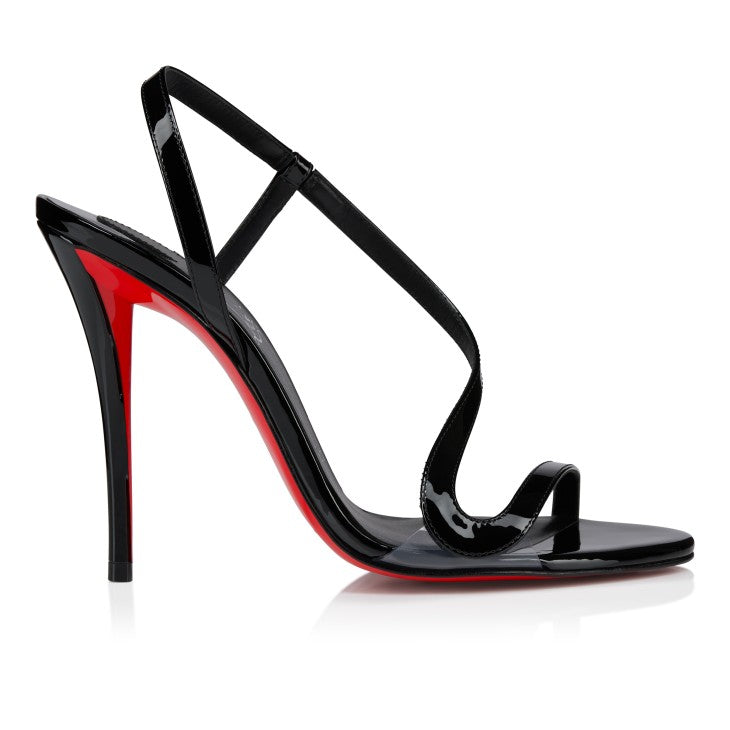Rosa Z 100 mm Sandals - Patent calf leather
