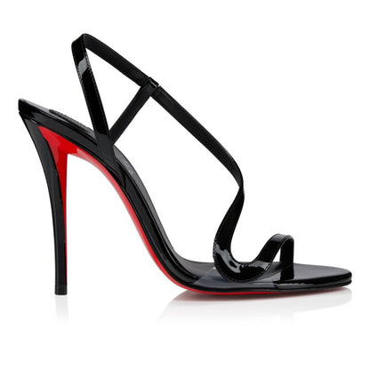 Rosa Z 100 mm Sandals - Patent calf leather