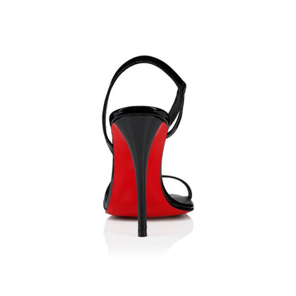Rosa Z 100 mm Sandals - Patent calf leather