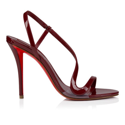 Rosa Z 100 mm Sandals - Patent calf leather