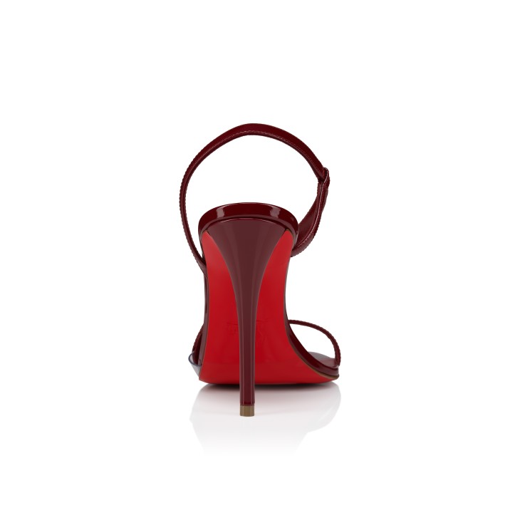 Rosa Z 100 mm Sandals - Patent calf leather