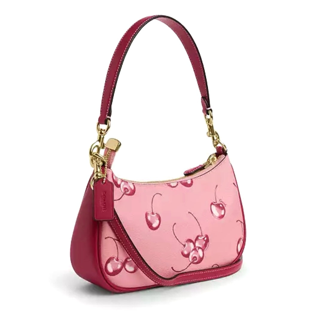 Teri Shoulder Bag With Cherry Print