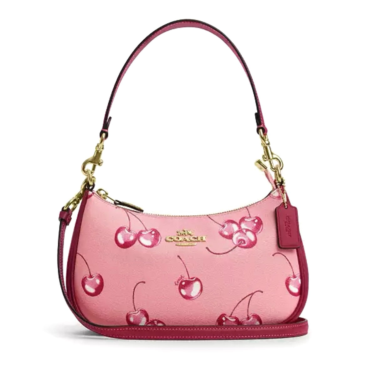 Teri Shoulder Bag With Cherry Print
