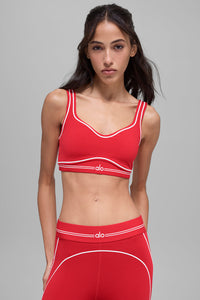 Bright Red/White